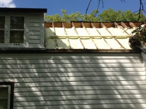 Grosse Isle project roofing materials installation