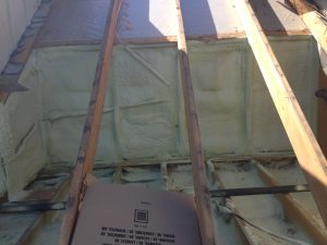 Christopher Cove project roof rebuild in progress