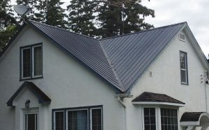 Balmoral project showing new metal roof installation