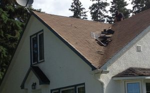 Balmoral project showing completed metal roofing