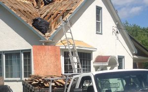 Balmoral project roof detail work