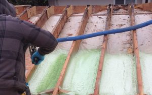Westwood project shingle installation